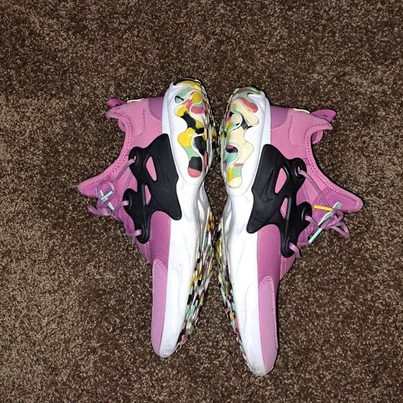 Nike React Presto MC (GS) Shoes Cosmic Fuchsia-Camo - Picture 7 of 9